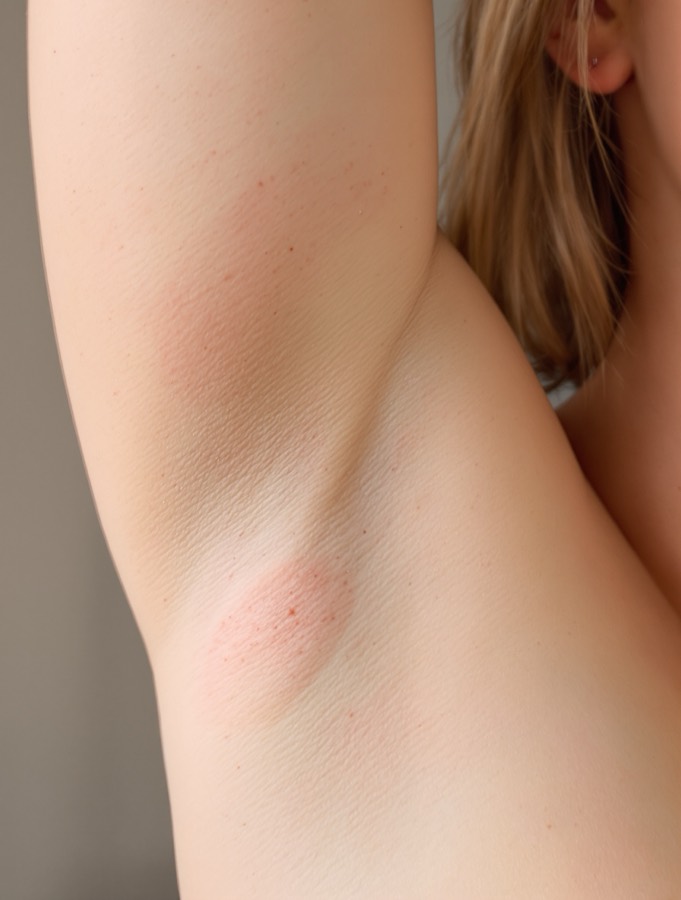 Razor burn before